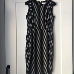 Calvin Klein Printed Mid-Length Dress